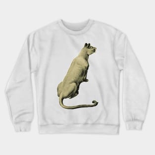 Jaguar the observant feline that lives in the forest Crewneck Sweatshirt